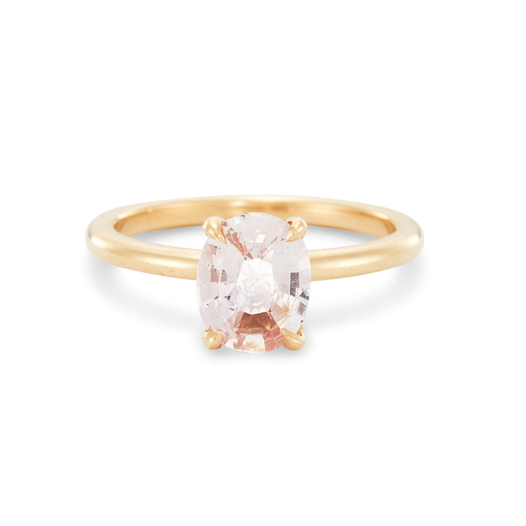 Peach on sale gemstone ring