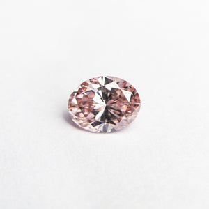 0.40ct 5.42x4.21x2.69mm GIA VS2 Fancy Intense Pink Oval Brilliant 24157-01