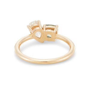 Modern Moi Et Toi Engagement Ring *Ready To Ship*