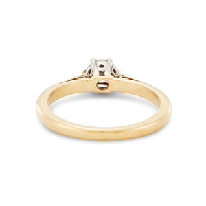 Vintage Engagement Ring, 0.43 Carats