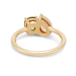 Custom Modern Moi Et Toi Engagement Ring *Made To Order*