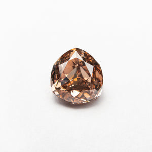1.00ct 6.08x5.67x3.42mm GIA SI1 Fancy Deep Brown-Pink Trillion Brilliant 🇦🇺 24113-01