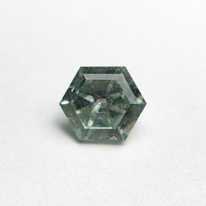 1.17ct 6.82x5.73x3.76mm Hexagon Step Cut Sapphire 23455-01