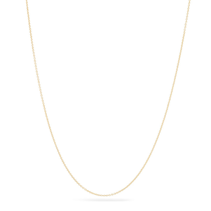 Petite Classic Rolo Chain, 10k, 1.2 mm – Brockton Gems