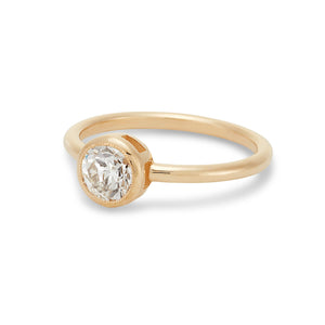Upcycled Diamond Engagement Ring, 0.83 Carats