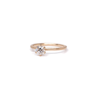 Repurposed Diamond Engagement Ring, 0.43 Carats