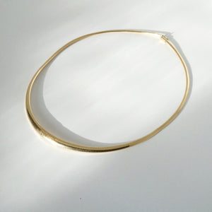 Vintage 14k Yellow Gold Omega Chain