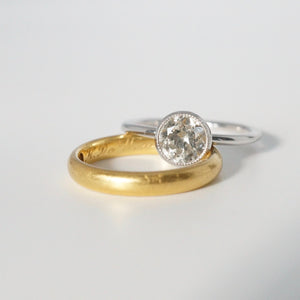 Vintage Diamond Engagement Ring, 1 Carat