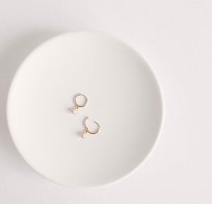 Custom By Brockton Repurposed Diamond Drop Earrings *Made To Order*
