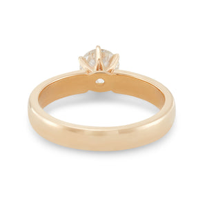 The Chloé, Bold Band Engagement Ring Set, 0.70 Carats